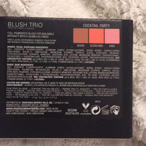 Anastasia Blush Trio in Cocktail Party BNIB! - Picture 6 of 6